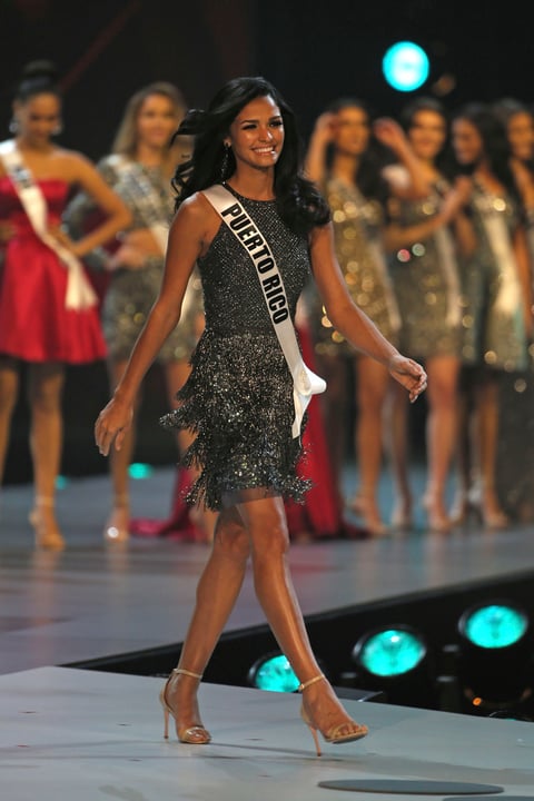 Miss Puerto Ric,  Kiara Ortega, fue colocada entre las 5 finalistas.
