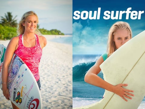 Se trata de la historia de vida de la surfista Bethany Hamilton, interpretada en pantalla por AnnaSophia Robb. Hamilton, a la edad de 13 años, fue atacada por un tiburón. Perdió el brazo pero continuó practicando el deporte.