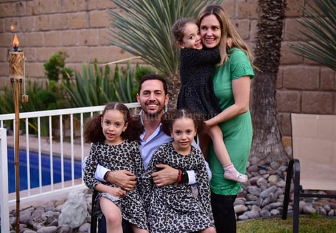 Salomon, Tatiana, Fabianna, Lucianna y Vale