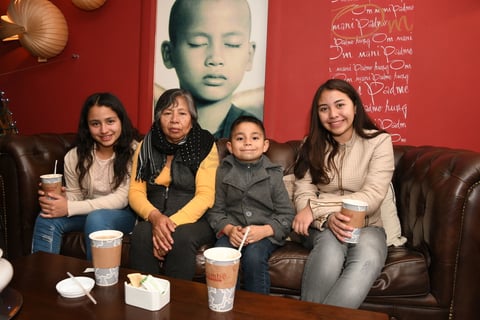 Michelle Escobar Rojas, Luisa Martínez Santos, Ulises Rivera Rojas y 
Alessandra Rivera Rojas.