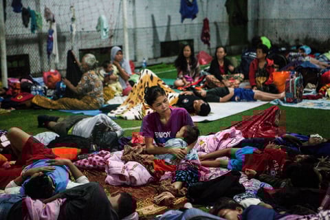 Indonesia, con poco tiempo tras tsunami