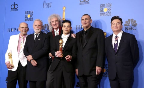 Bohemian Rhapsody sorprendió a propios y extraños alzándose con la estatuilla a la Mejor Película de drama.