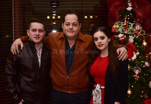 Beto, Alberto y Andrea.
