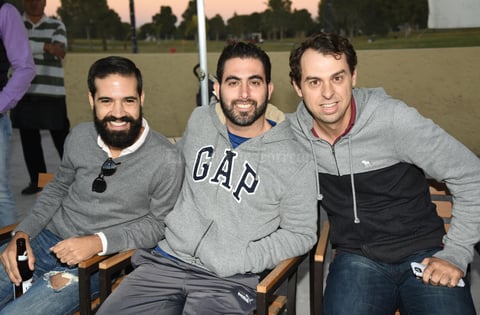 Miguel, Daniel y Lalo