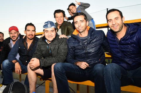 Paco, Jose, Luis, Francisco, Rudy y Manuel