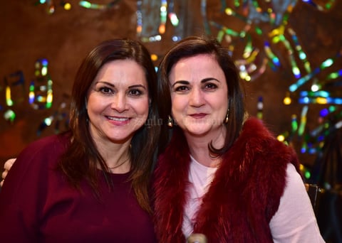Liz y Gaby.