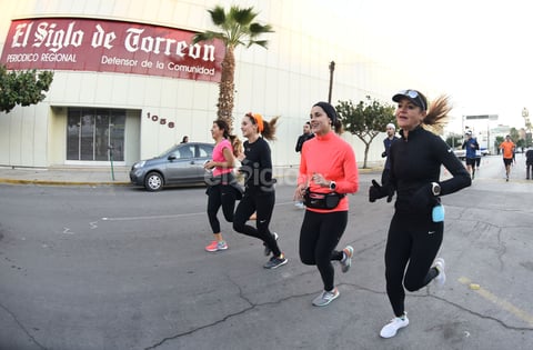 Corren el tercer entrenamiento previo al MIL