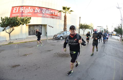 Corren el tercer entrenamiento previo al MIL