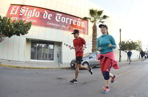 Corren el tercer entrenamiento previo al MIL