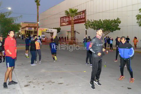 Corren el tercer entrenamiento previo al MIL