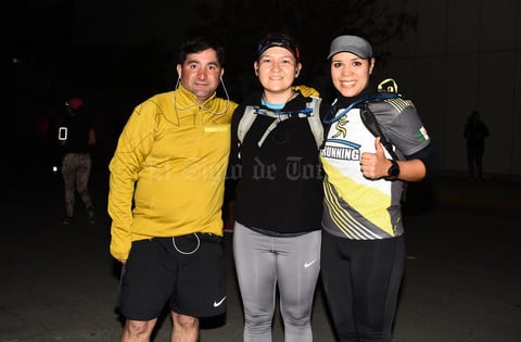 21012019 CORREDORES.  Jorge Mena, Zaira Torres y Azanet Gallegos.