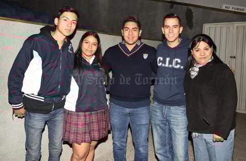 21012019 Gael, Cristina, Jaime, Daniel y Ana Rosa.