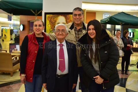 30012019 'EMULANDO A LOS GRANDES'.  Florencia, Lupita, Chuy y Hermano Rubén Sámano.