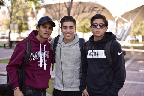 Fernando, Ruben y Oscar