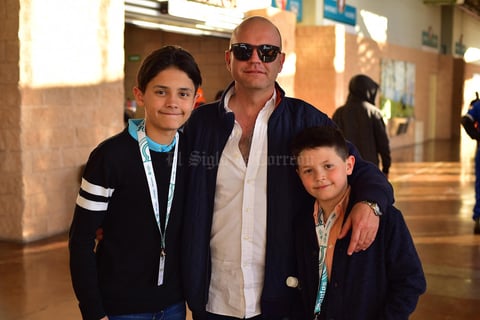 Rafa, Mateo y Rafa