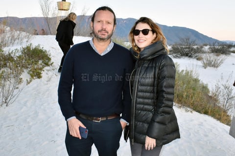 Eduardo Prieto y Andrea de la Torre