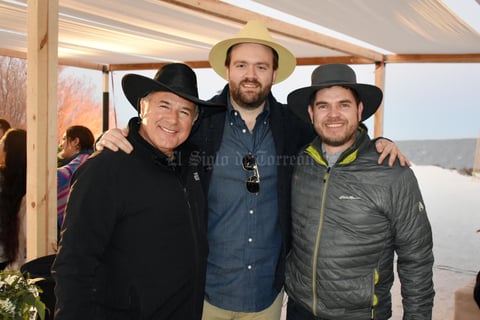 Fernando Perez Cano, Fernando Veyan y Michael Clegg