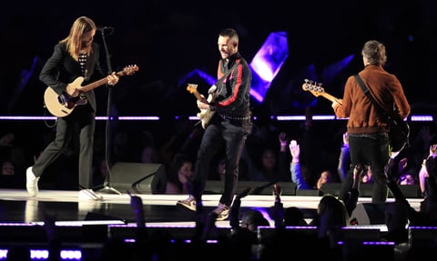 Maroon 5 ameniza el medio tiempo del SB LIII