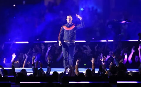 Maroon 5 ameniza el medio tiempo del SB LIII