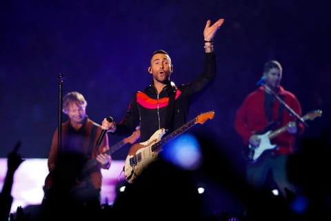 Maroon 5 ameniza el medio tiempo del SB LIII