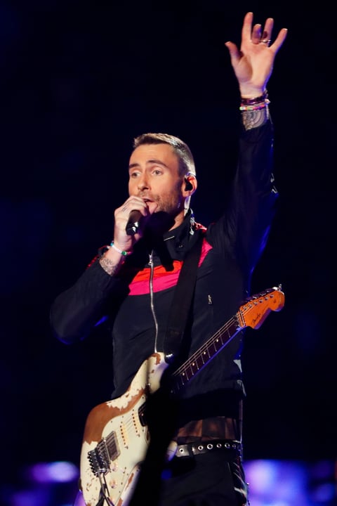 Maroon 5 ameniza el medio tiempo del SB LIII