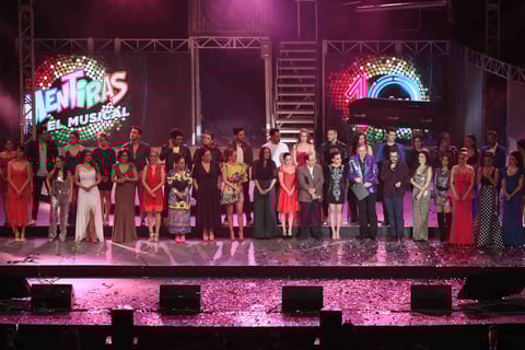 La cantante y actriz lagunera Hiromi vive en el corazón del elenco y seguidores de la puesta en escena Mentiras, El Musical, que anoche celebró 10 años de temporada con una función “sold out” en el Auditorio Nacional.