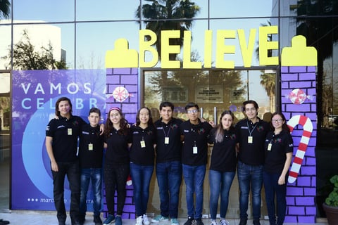 08022019 RECIENTE CONGRESO.  Mesa directiva del grupo estudiantil Believe.