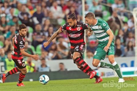 Santos Laguna empata contra Xolos de Tijuana