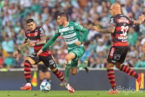Santos Laguna empata contra Xolos de Tijuana