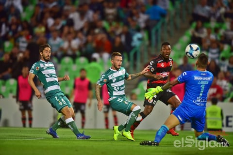 Santos Laguna empata contra Xolos de Tijuana