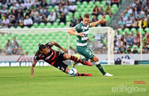 Santos Laguna empata contra Xolos de Tijuana