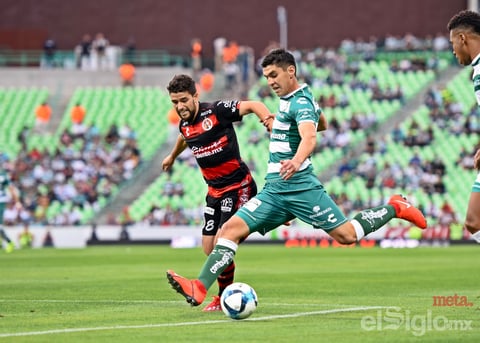 Santos Laguna empata contra Xolos de Tijuana