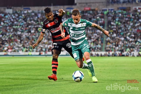 Santos Laguna empata contra Xolos de Tijuana