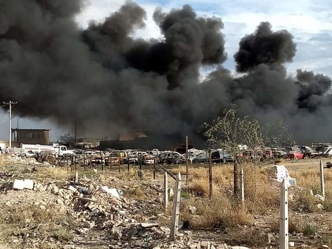 Cabe señalar que este es el segundo incendio que se registra en menos de un mes en este mismo lugar.