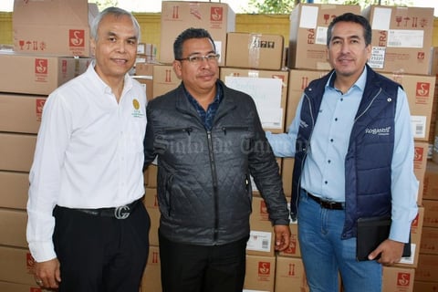 13022019 Miguel Chong, Pedro Silva y Juan José Juárez.