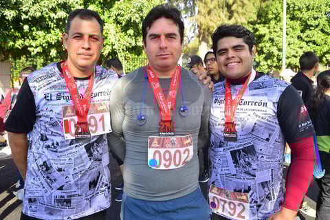 13022019 CORREDORES.  Ricardo, Jorge y Félix.
