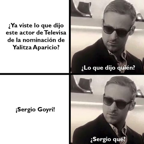 Usuarios 'inundan' con memes las redes por dichos de Sergio Goyri
