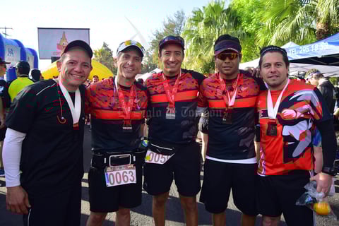 Manja, Memo, Jorge, Isaias y Rene