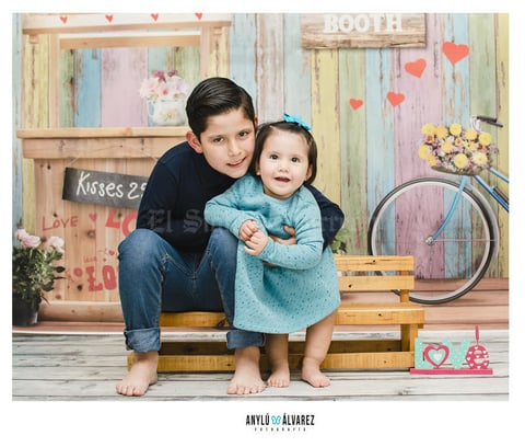 17022019 Los hermanos Joselo y Majo Quiroz de Anda festejando el mes del amor y la amistad.