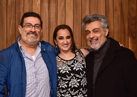 20022019 EN CELEBRACIóN.  Héctor, Carmelita y Gerry.