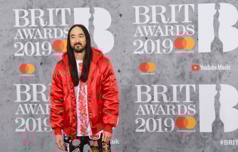 El DJ estadounidense Steve Aoki.