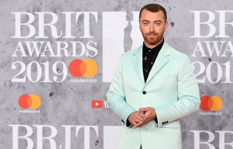 El cantante británico Sam Smith.
