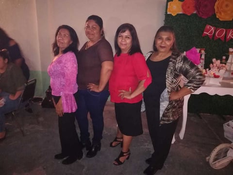 María, Isabel, Dora y María Concepción