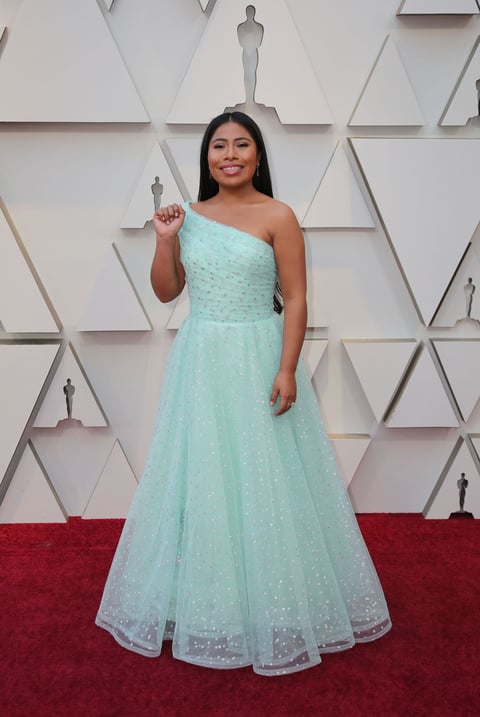 La actriz mexicana Yalitza Aparicio .