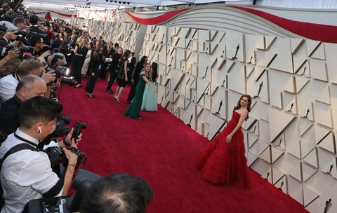 Actores arriban a la 91 entrega de los Premios Oscar.