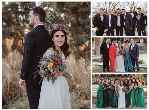 24022019 Mara Estrada Castañeda y Knox Andrew Doster contrajeron nupcias en una hermosa ceremonia efectuada el 20 de diciembre pasado en Hacienda Mi Ranchito. La pareja estuvo acompañada por sus padres, Raúl Estrada e Isabel Castañeda, y del novio, James Doster y su abuela, Mary Doster.