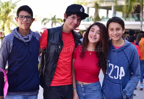 25022019 Jared, Javier, Paulina y Jahaziel.