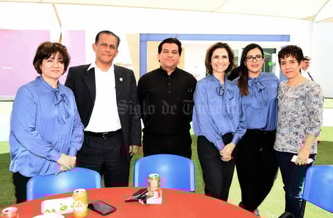 27022019 Cecilia Macías, Katy Ceniceros, Pily Fernández, Paty Barraza y Agustín Reyna.