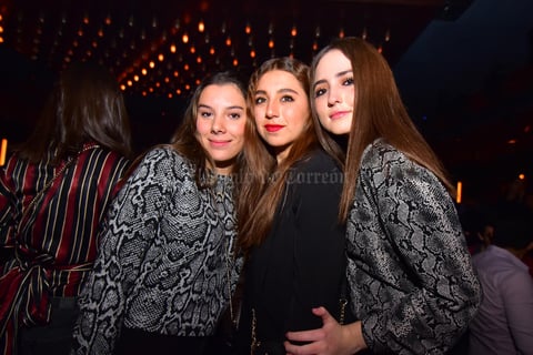 Pía, Valeria y Deby