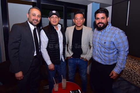 Jaime, Frank, Cristian y Omar